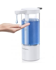BEAUTURAL Automatic Soap Dispenser Rechargeable, Hand Soap Dispenser Touchless, 17oz/500ml Liquid Soap Dispenser with Infrared Sensor, 2 Dispensing Levels, Perfect for Bathroom Countertop and Kitchen
