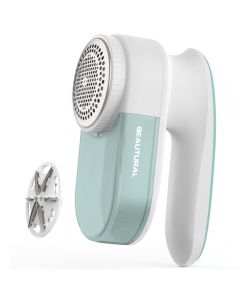 BEAUTURAL Fabric Shaver and Lint Remover, Rechargeable Sweater Defuzzer with 2 Speeds, 1 Replaceable 6-Leaf Blade, Remove Fuzz, Lint Balls, Pills, Bobbles for Clothes and Furniture
