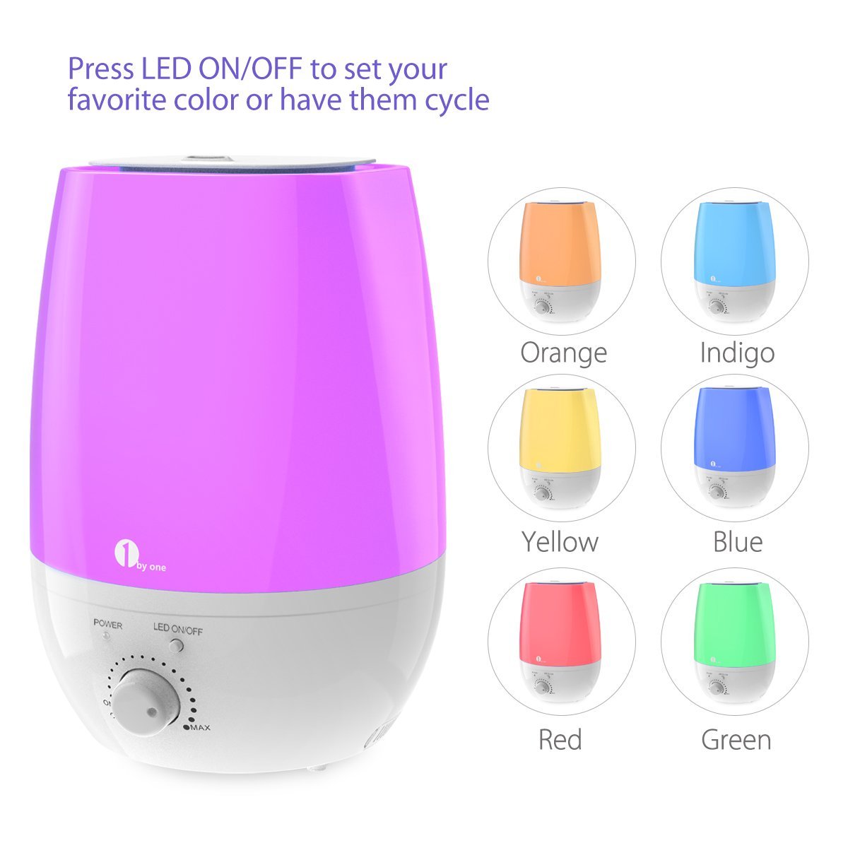 1byone Cool Mist Humidifier