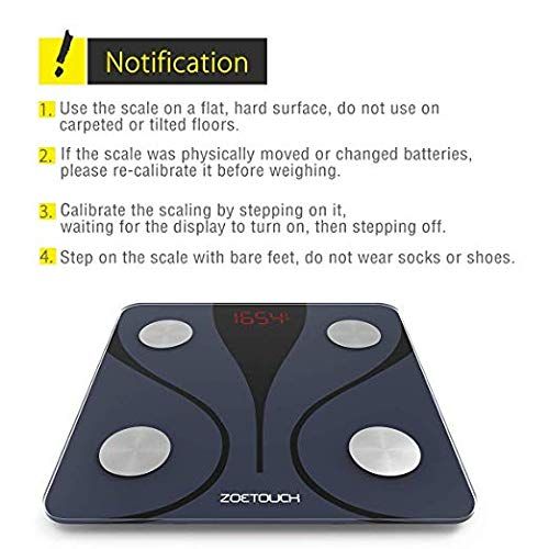 Digital Scale - Wi-Fi Bluetooth Auto - Switch Smart Scale Digital Weight,  Body Fat Scale for Weight, 14 Body Composition Monitor with iOS, Android  APP, Support Unlimited Users, Auto - Recognition