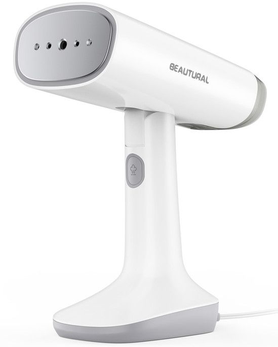 BEAUTURAL Travel Steamer for Clothes with Dual Voltage for Worldwide Use Foldable Handheld Garment Fabric Wrinkle Remover Portable Steam Iron 35 Second Fast Heat up