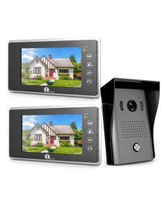 7-inch Color Monitors Video Doorbell Kit