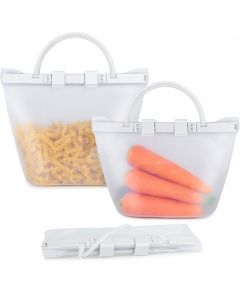 SIMPLETASTE Reuseable Silicone Food Bag