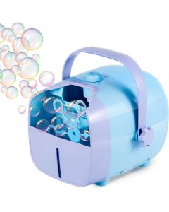 KINDIARY Bubble Machine, Automatic Bubble Blower, Portable Bubble Maker for Kids Toddlers with 5000+ Bubbles/min, 2 Speeds, 12.8oz Capacity, Powered by Plug-in or Batteries for Indoor Outdoor Parties