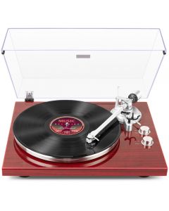  1 BY ONE Belt Drive Turntable with Bluetooth Connectivity, Built-in Phono Pre-amp, USB Digital Output Vinyl Stereo Record Player with Magnetic Cartridge, 33 or 45 RPM