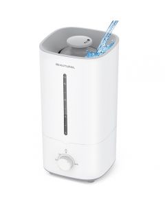 BEAUTURAL Humidificateur d'Air Bébé 4.5L, Humidificateur Silencieux, sans d'eau Arrêt Automatique, pour Bureau, Maison, Chambre