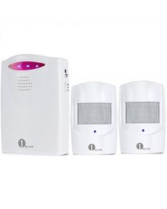 Wireless Home Security Driveway Alarm-2 Sensor+ 1 Receiver