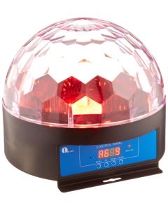 Bluetooth Speaker  Super Disco LED Digital Magic Ball Light-8.6 inch Black