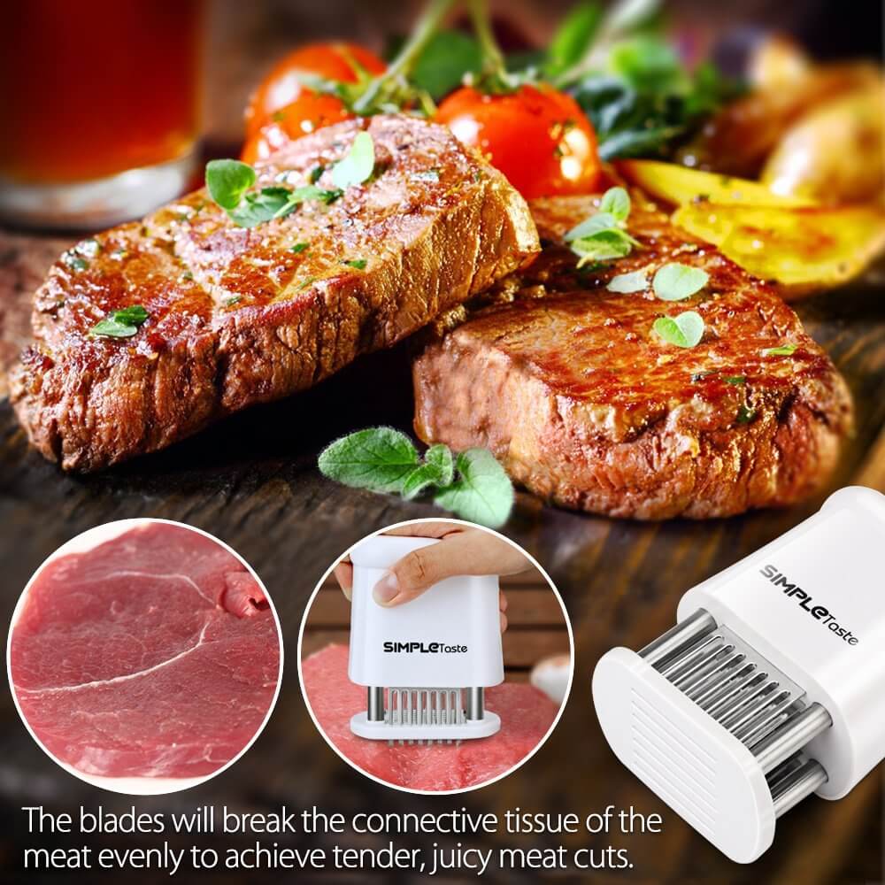 meat tenderizer| meat tenderizer machine| tenderize beef| Kitchen appliances| stainless tenderize|easy cooking  