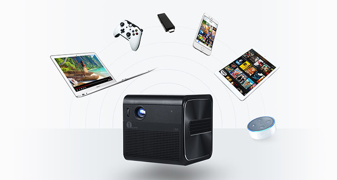 Projector| Home theater| GoSho| hdmi| usb| wireless| travel 